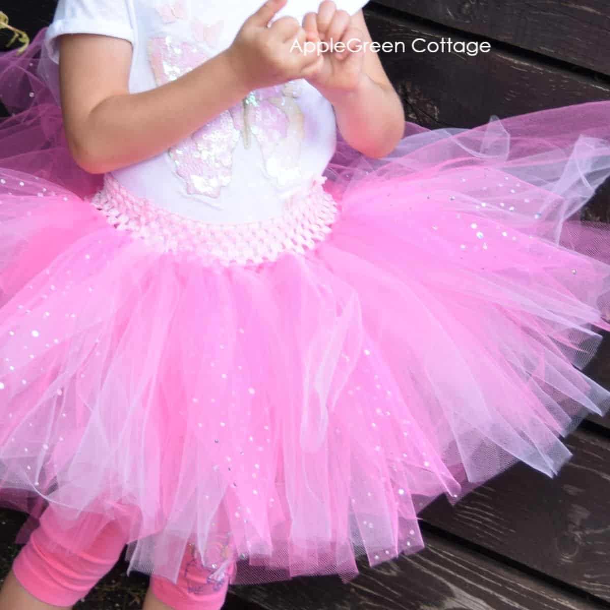 Diy white tutu skirt best sale